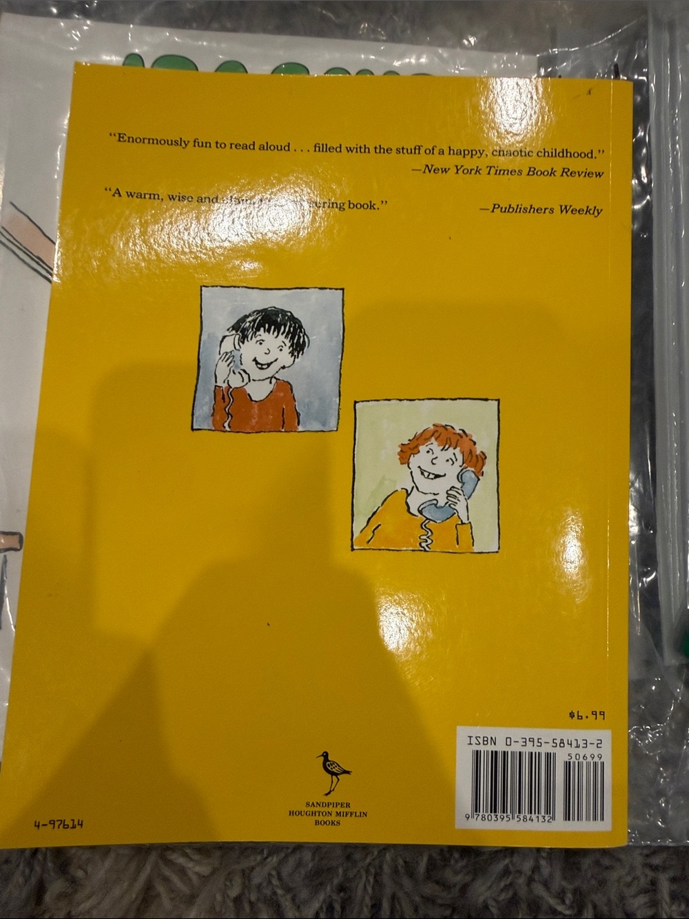 Ira Says Goodbye by Bernard Waber - Kids Learning Book with Green Cassette - Picture 2 of 2